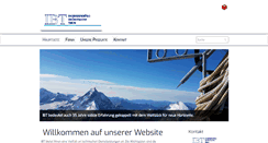 Desktop Screenshot of ibt.ch