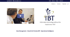 Desktop Screenshot of ibt.com.au