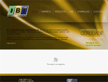 Tablet Screenshot of ibt.com.br